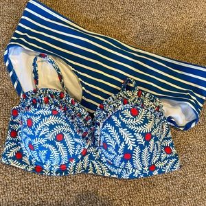 Biden Anides ruffle bikini swimwear